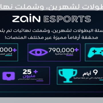 «Zain Esports» تدعم فعاليات بطولة PUBG MOBILE